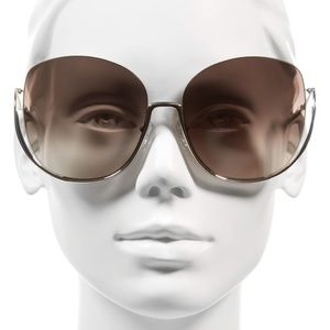 CHLOE Milla 64mm Oversize Sunglasses